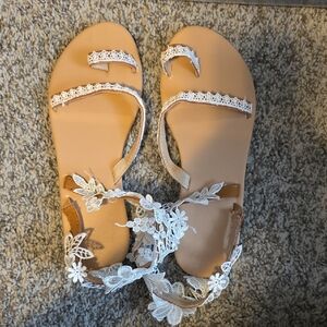 Elegant Lace Women's Sandals